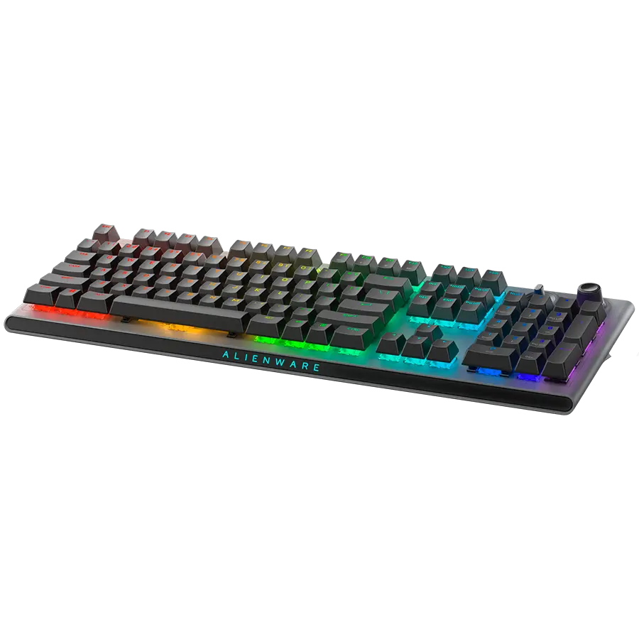 Tastatură gaming wireless Alienware Tri-Mode - AW920K (Dark Side of the Moon)