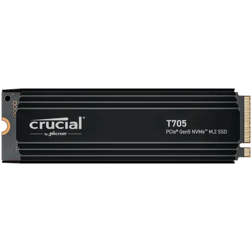 Crucial T705 1TB PCIe Gen5 NVMe M.2 SSD