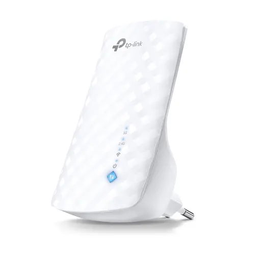 Επαναλήπτης σήματος Wi-Fi TP-Link RE190 AC750, τοποθέτηση στην πρίζα, 433Mbps στα 5GHz + 300Mbps στα 2.4GHz, 802.11ac/a/b/g/n, κουμπί WPS και Reset - 2