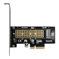 AXAGON PCEM2-N PCI-E 3.0 4x - M.2 SSD NVMe, up to 80mm SSD