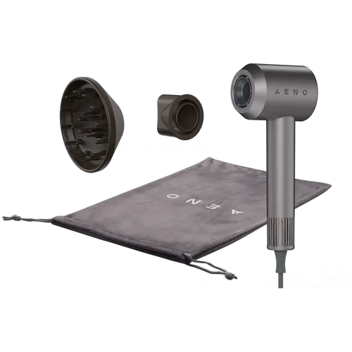 AENO Hair Dryer HD1, high speed, airflow 100 km/h, NTC sensor, 1500W, ionization, incl. diffusor, concentrator, travel bag - image 2