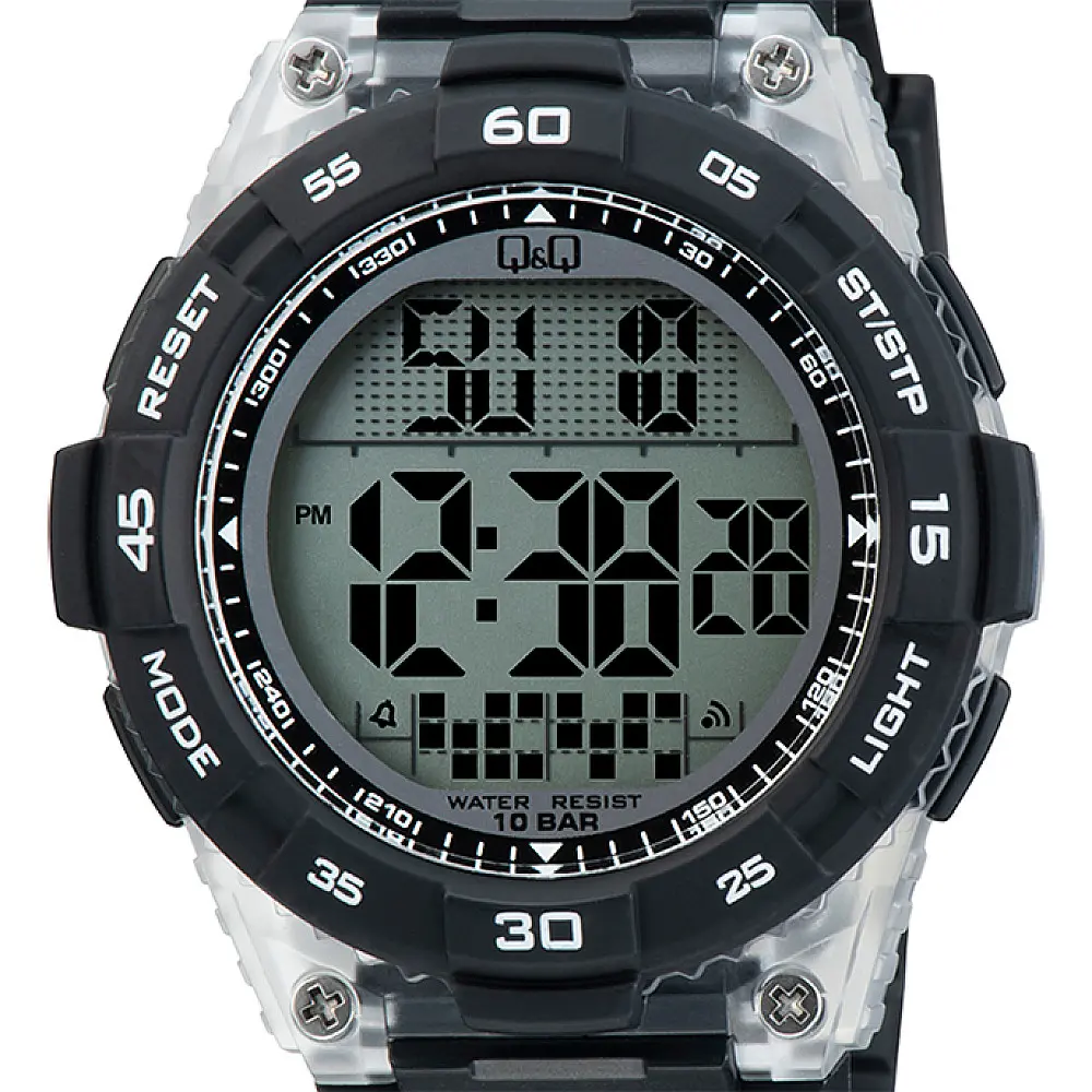 Мъжки дигитален часовник Q&Q - G21A-001VY - image 1