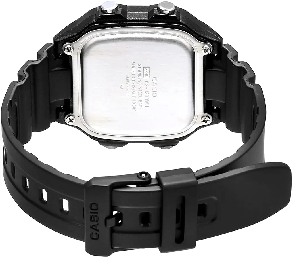 Ανδρικό ψηφιακό ρολόι Casio - Casio Collection - AE-1200WH-1BVDF - image 1