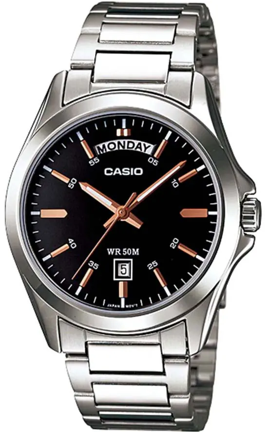 Ceas analogic pentru bărbați Casio - MTP-1370D-1A2VDF