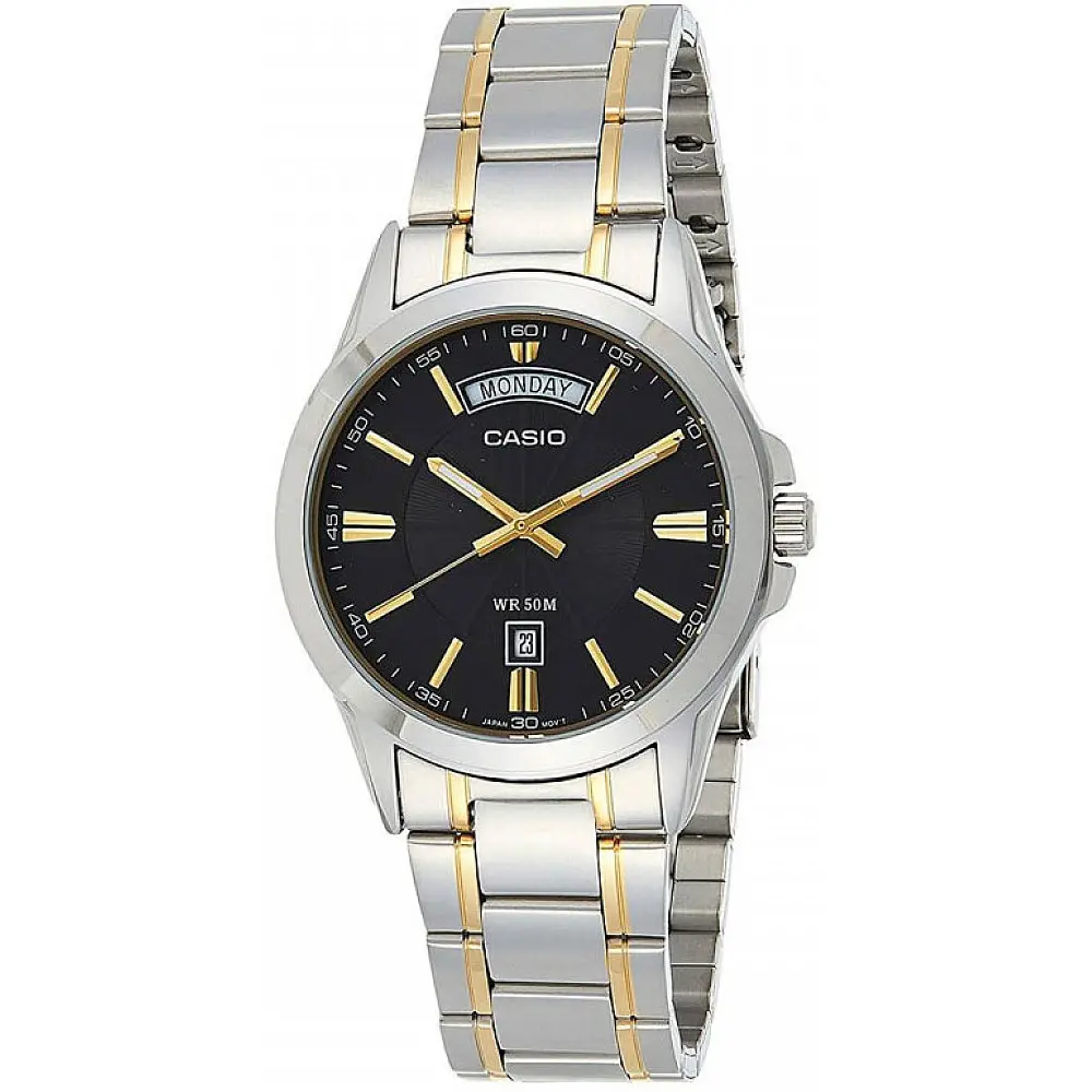 Мъжки аналогов часовник Casio - MTP-1381G-1AVDF