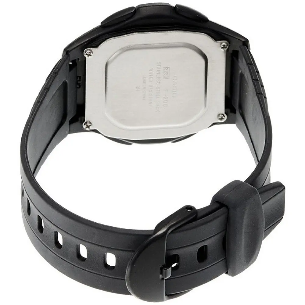 Мъжки дигитален часовник Casio - F-200W-9ADF - image 1