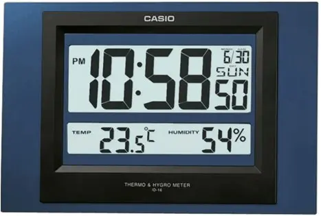 Ρολόι τοίχου Casio - ID-16S-2DF