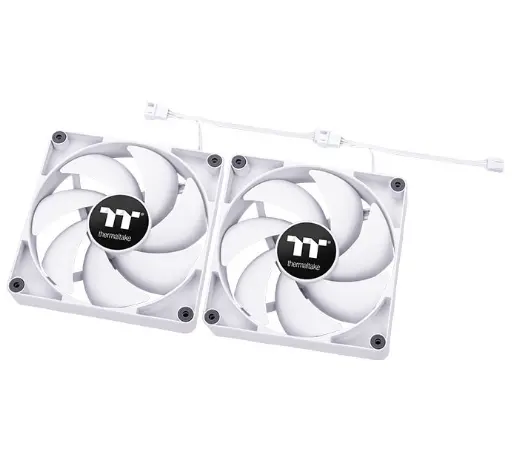 Вентилатор, Thermaltake CT120 PC Cooling Fan 2 Pack White - image 3