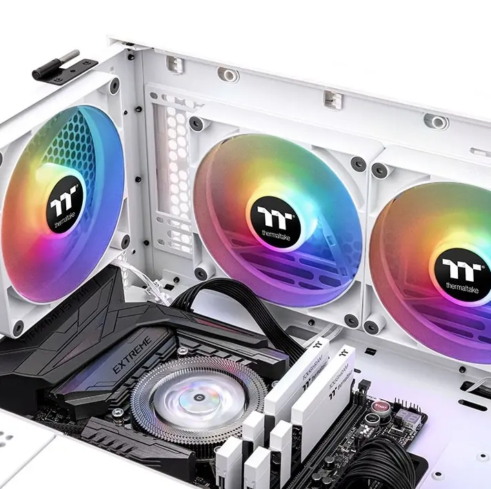 Вентилатор, Thermaltake CT120 ARGB Sync PC Cooling Fan 2 Pack White - image 3
