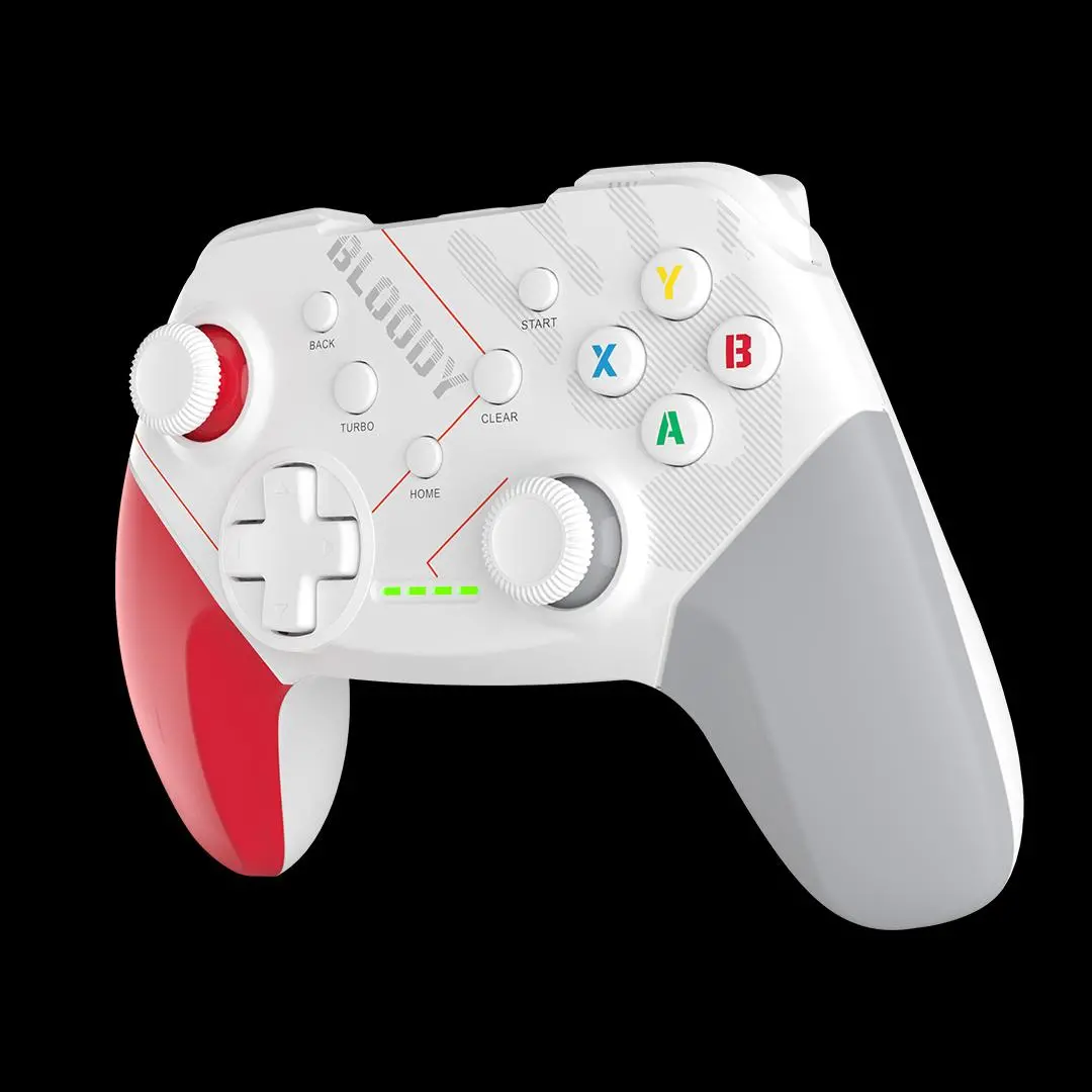 Gaming χειριστήριο A4tech Bloody GPW50, Dual-mode ενσύρματο και ασύρματο, Λευκό - image 3