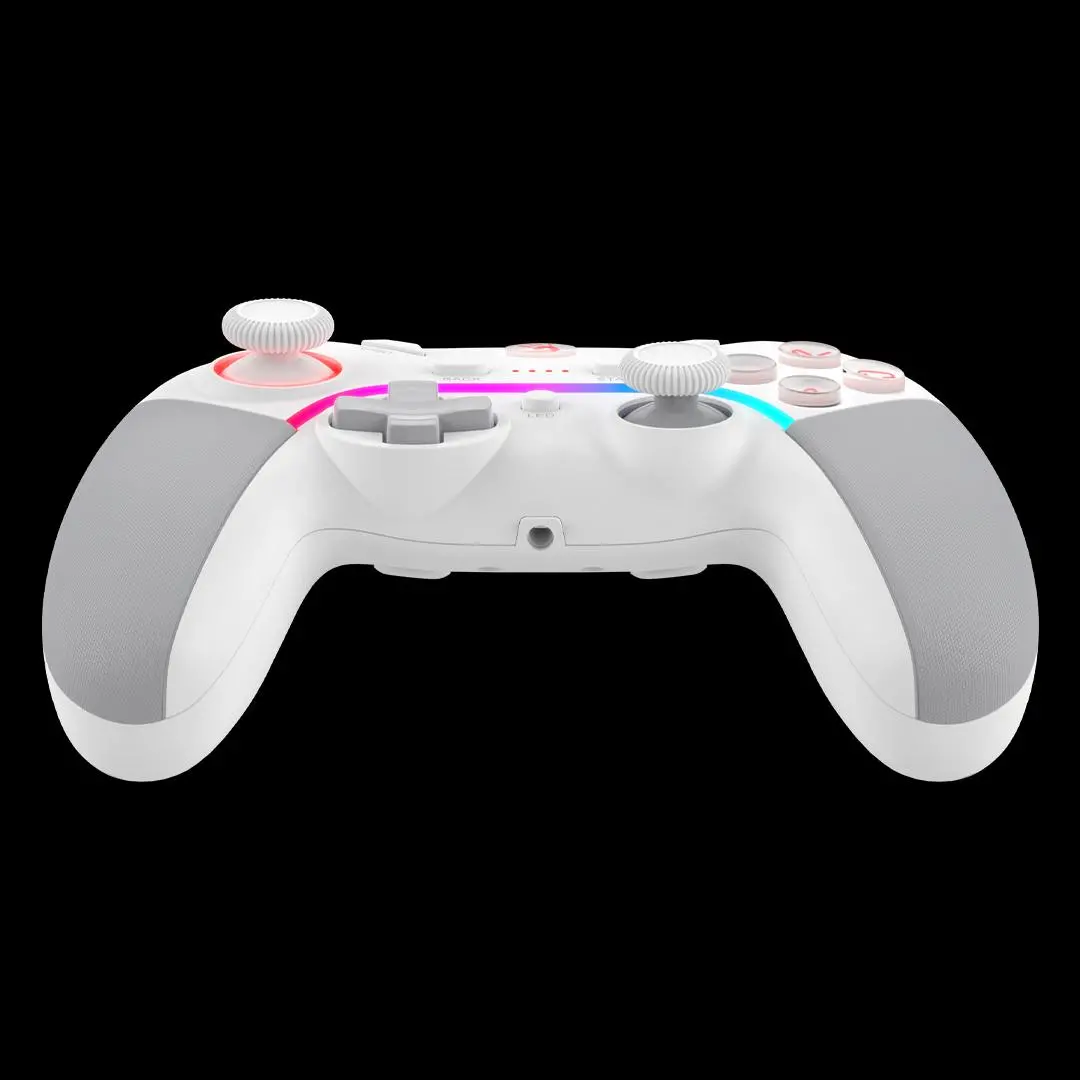 Gaming χειριστήριο A4tech Bloody GPW70, Ενσύρματο και ασύρματο, RGB, Λευκό - image 2