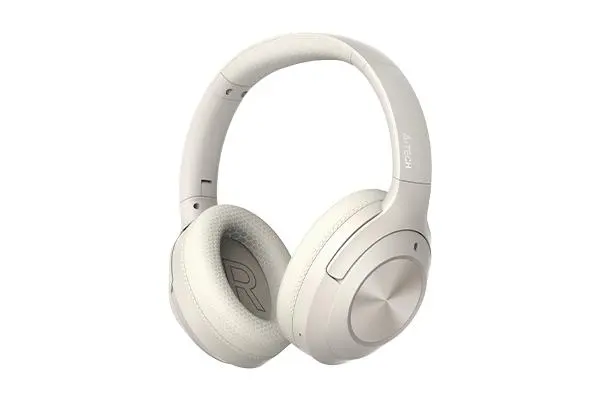 Căști Bluetooth cu microfon A4tech BH220, Bluetooth v.5.3, Bej