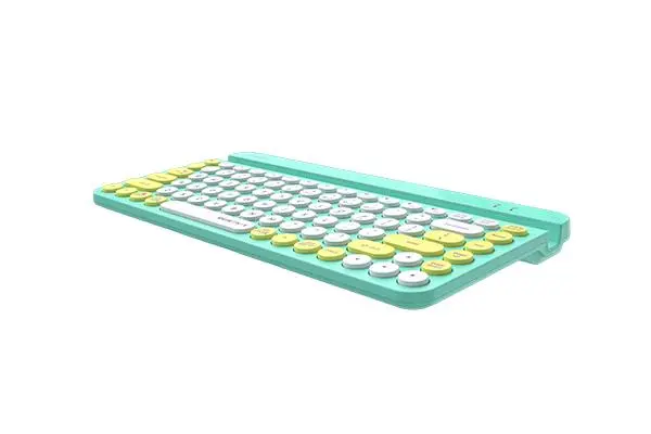 Безжична клавиатура A4tech Fstyler FBK30, Bluetooth, 2.4G, Стойка за телефон, Кирилизирана, Авокадо - image 3