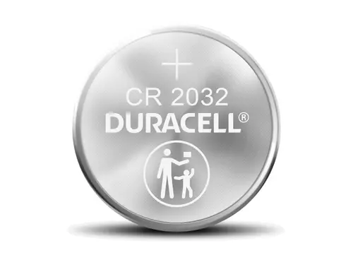 Baterie buton cu litiu CR 2032 3V BULK industrial DURACELL (20 buc. pe tavă) preț pentru 1 baterie - 1
