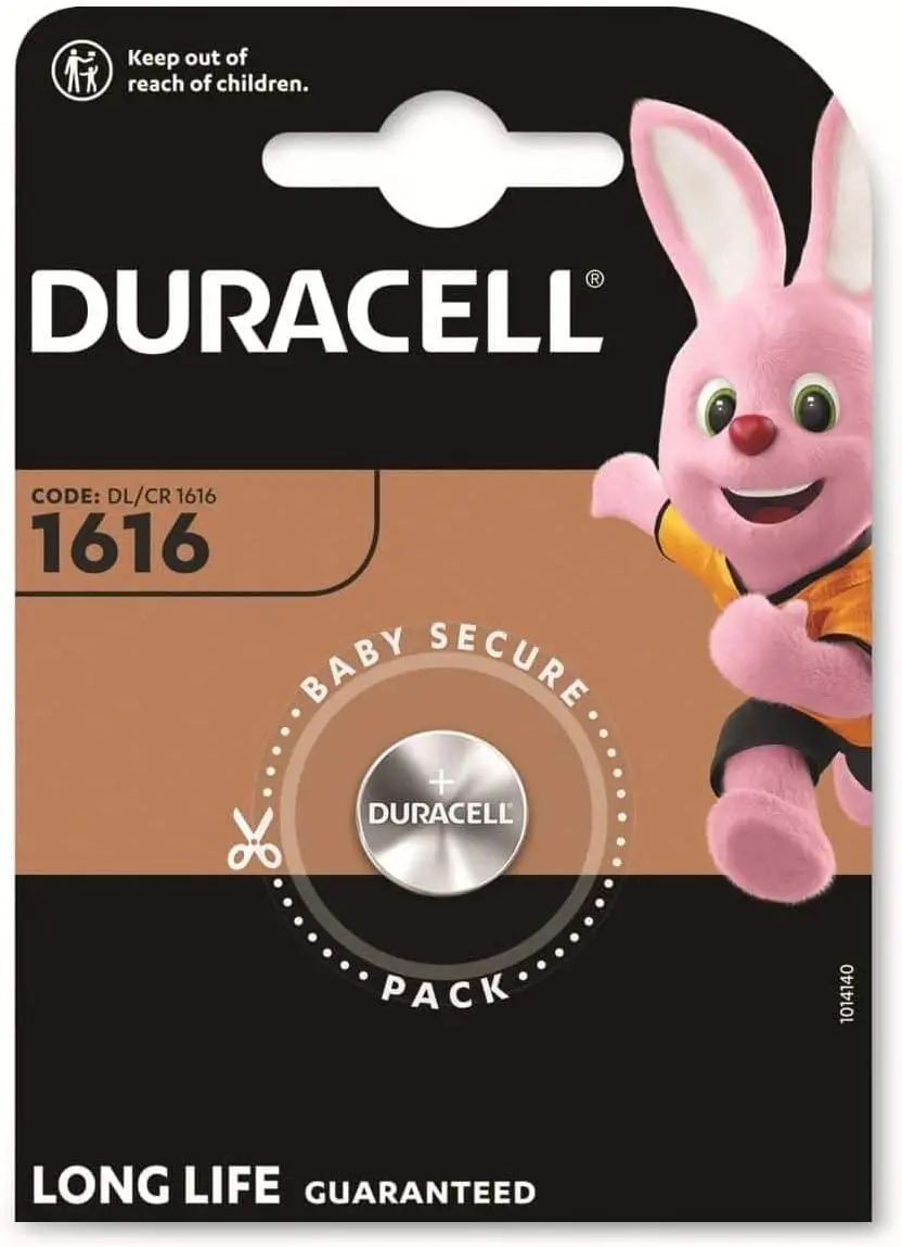 Baterie buton cu litiu DURACELL CR-1616, 3V