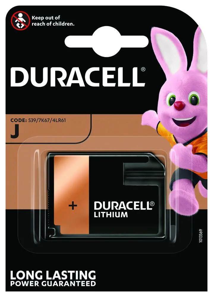 Μπαταρία λιθίου J 7K67 6V 1PK blister DURACELL