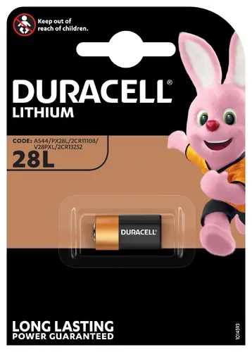 Φωτογραφική μπαταρία λιθίου PX28L/ 4LR44 -1τεμ. 6V DURACELL - 1