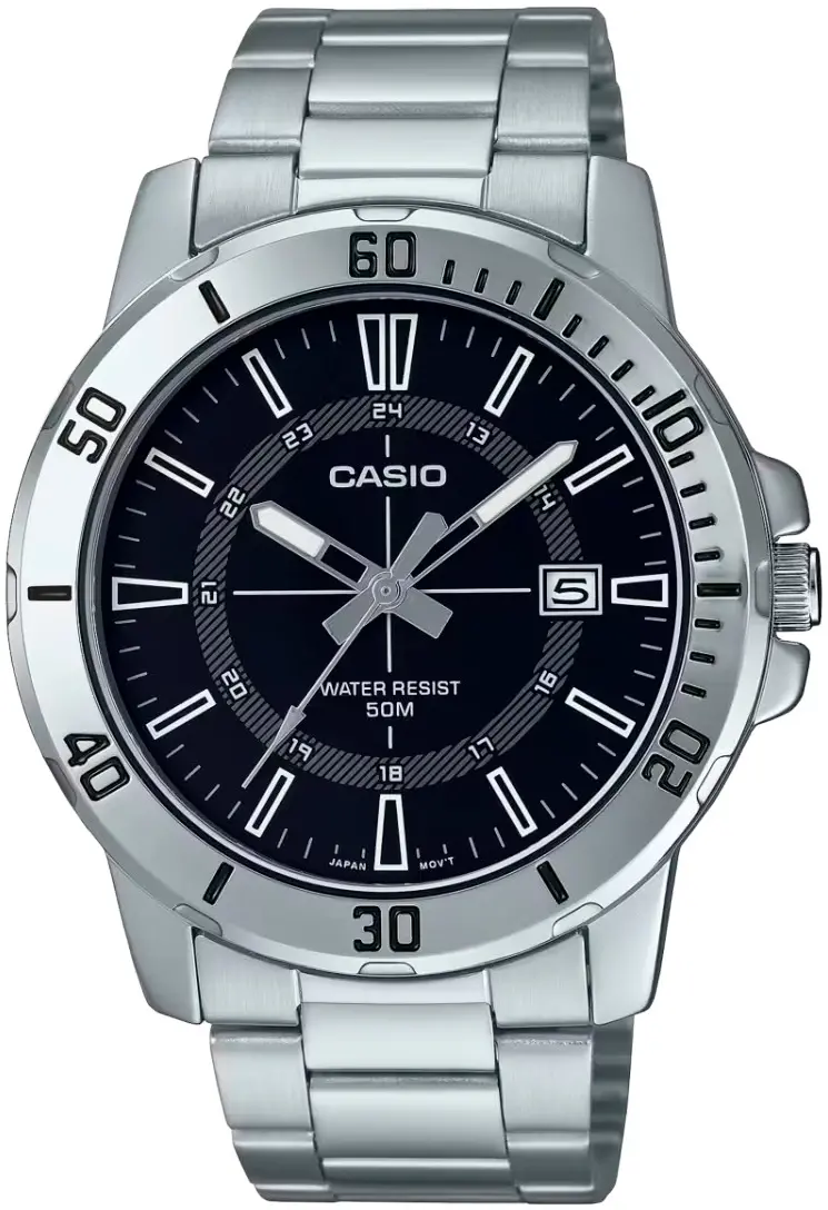 Ανδρικό αναλογικό ρολόι Casio - Casio Collection - MTP-VD01D-1CVUDF