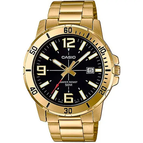 Мъжки аналогов часовник Casio - Casio Collection - MTP-VD01G-1CVUDF