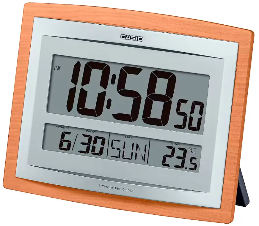 Ρολόι τοίχου Casio - ID-15SA-5DF - image 1
