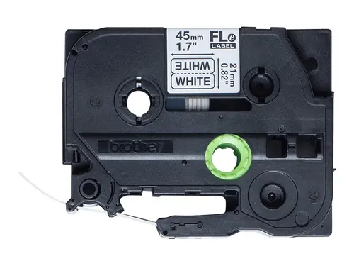 BROTHER FLe-2511 Black on White Flag Tape for Brother P-touch D800W P900W P950NW - image 3
