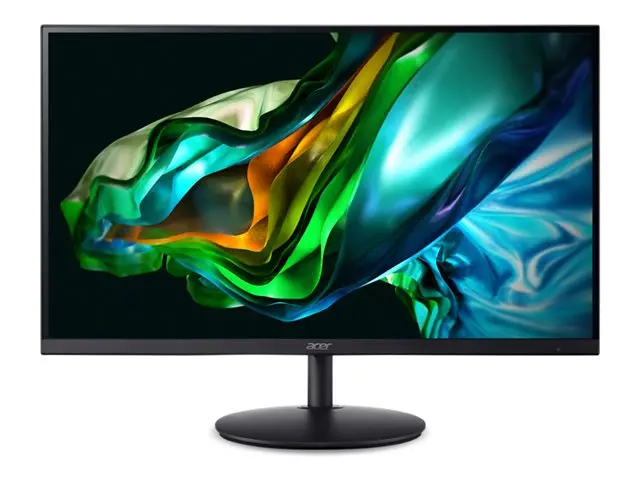 Монитор, Acer SH242YEbmihux, 23.8", IPS, Anti-Glare, FHD 1920x1080, ZeroFrame, FreeSync, 100Hz, 1ms (VRB), 100M:1, 250 cd/m2, HDMI, 1xUSB Type -C (65W), Speakers 1Wx2, Audio out, VESA, Tilt, Swivel 360',Heght Adj.Bluelight shield, Flicker-Less, Black