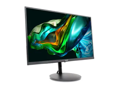 Монитор, Acer SH242YEbmihux, 23.8", IPS, Anti-Glare, FHD 1920x1080, ZeroFrame, FreeSync, 100Hz, 1ms (VRB), 100M:1, 250 cd/m2, HDMI, 1xUSB Type -C (65W), Speakers 1Wx2, Audio out, VESA, Tilt, Swivel 360',Heght Adj.Bluelight shield, Flicker-Less, Black - image 1