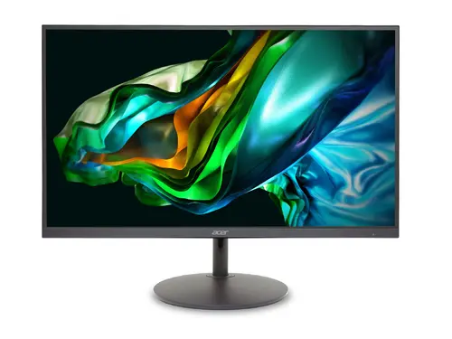 Монитор, Acer SH242YEbmihux, 23.8", IPS, Anti-Glare, FHD 1920x1080, ZeroFrame, FreeSync, 100Hz, 1ms (VRB), 100M:1, 250 cd/m2, HDMI, 1xUSB Type -C (65W), Speakers 1Wx2, Audio out, VESA, Tilt, Swivel 360',Heght Adj.Bluelight shield, Flicker-Less, Black - image 4