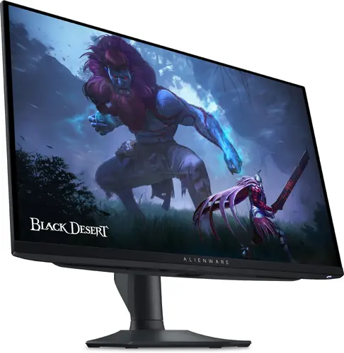Монитор, Dell Alienware AW2725DF, 26.7" QD-OLED Anti-reflection, IPS, 0.03ms, 1000 cd/m2, QHD (2560X1440), 360Hz, HDR-400, AMD FreeSyncPremium Pro+VESA, HDMI, DP, USB-C, USB 3.2,  Height Adjustable, Pivot, Swivel, Tilt, Black - image 1