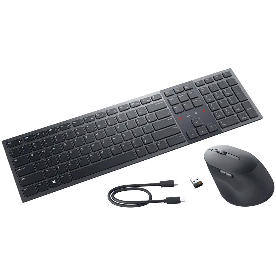 Dell Premier Collaboration Keyboard and Mouse - KM900 - US International - image 2