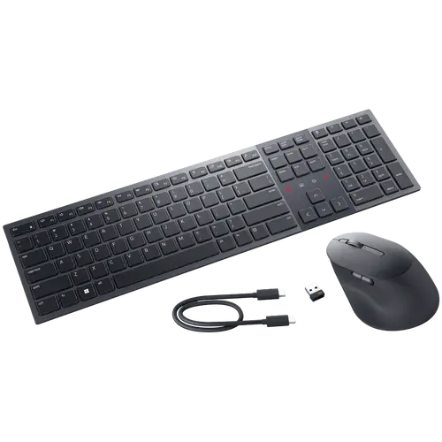 Dell Premier Collaboration Keyboard and Mouse - KM900 - US International - image 2