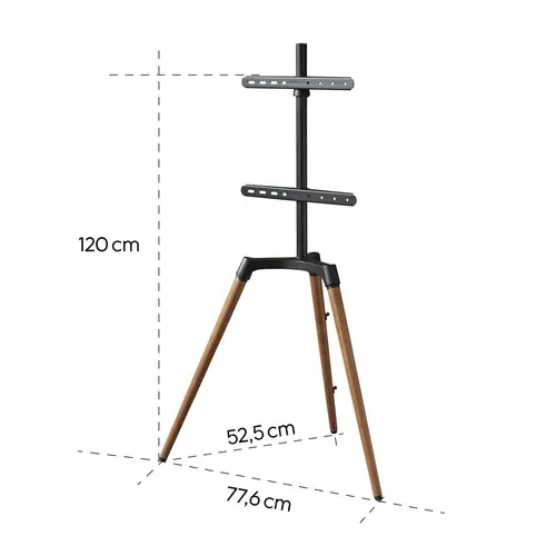 HAMA Suport TV, până la 165 cm (65"), rotativ, 220873 - 8