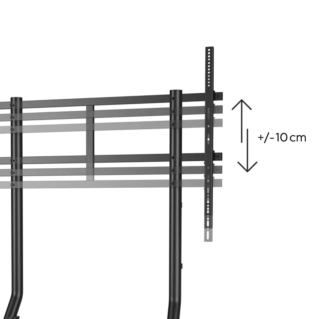 HAMA Метална стойка за TV, Trolley, 254 см (100"), 220875 - image 10