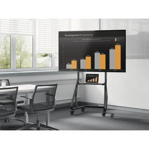 HAMA Метална стойка за TV, Trolley, 254 см (100"), 220875 - image 11