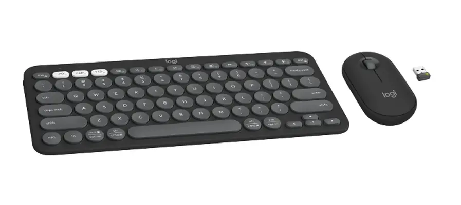Комплект, Logitech Pebble 2 Combo - TONAL GRAPHITE - US INT'L - 2.4GHZ/BT - N/A - INTNL-973 - UNIVERSAL - image 1