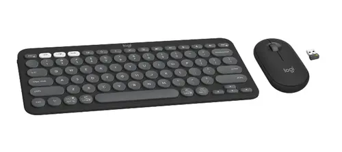 Комплект, Logitech Pebble 2 Combo - TONAL GRAPHITE - US INT'L - 2.4GHZ/BT - N/A - INTNL-973 - UNIVERSAL - image 1