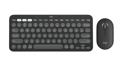 Комплект, Logitech Pebble 2 Combo - TONAL GRAPHITE - US INT'L - 2.4GHZ/BT - N/A - INTNL-973 - UNIVERSAL
