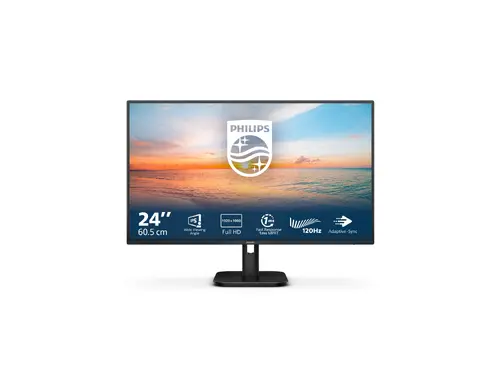 Monitor, Philips 24E1N1100A, 23.8" IPS WLED, 1920x1080@100Hz, 4ms GtG, 1ms MPRT, 250cd m/2, 1300:1, Mega Infinity DCR, Adaptive Sync, FlickerFree, Low - 1