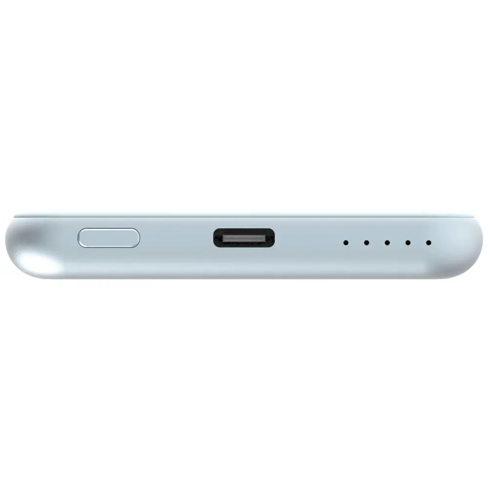 Външна батерия, Verbatim MCP-5BE Power Pack 5000 mAh with UBS-C PD 20W / Magnetic Wireless Charging 15W Blue - image 2