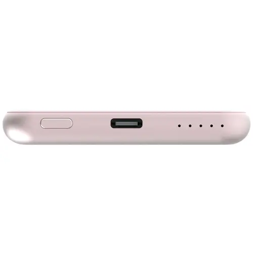 Външна батерия, Verbatim MCP-5PK Power Pack 5000 mAh with UBS-C PD 20W / Magnetic Wireless Charging 15W Pink - image 2