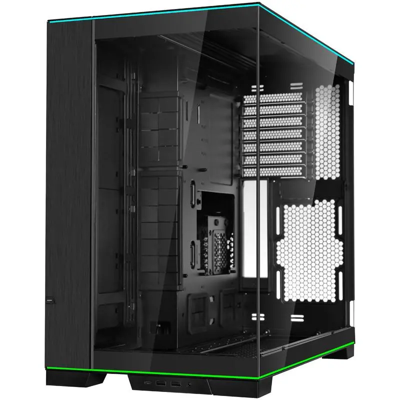 Кутия Lian Li PC-O11 Dynamic EVO RGB Mid-Tower, TG, Черна - image 2