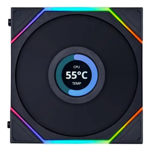 Вентилатор Lian Li UNI FAN TL LCD 120mm - Black