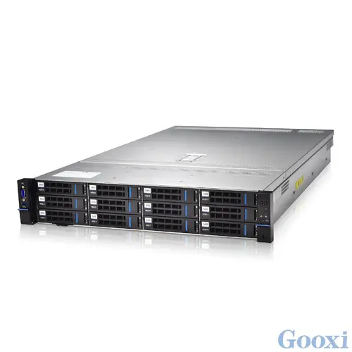 Barebone 2U, 2x LGA3647, 24x sloturi DDR4 DIMM, până la 3TB RAM total, 12x locașuri HDD 3.5/2.5", SAS MEZZ 3008, placă 4x10GbE MEZZ NIIC - 1