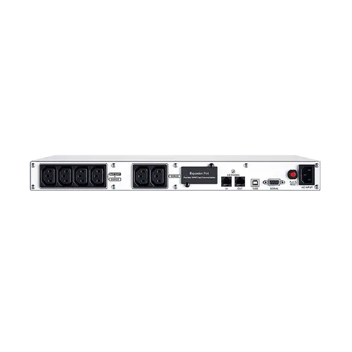 Енергоспестяващ 1U Rackmount UPS с AVR и LCD дисплей за монтаж в 19" шкаф, 1000VA/600W, 6x IEC C13, Runtime at 300W ( min ):14; размери 4,4 x 43,3 x 38,9 см; OR1000ERM1U - image 1