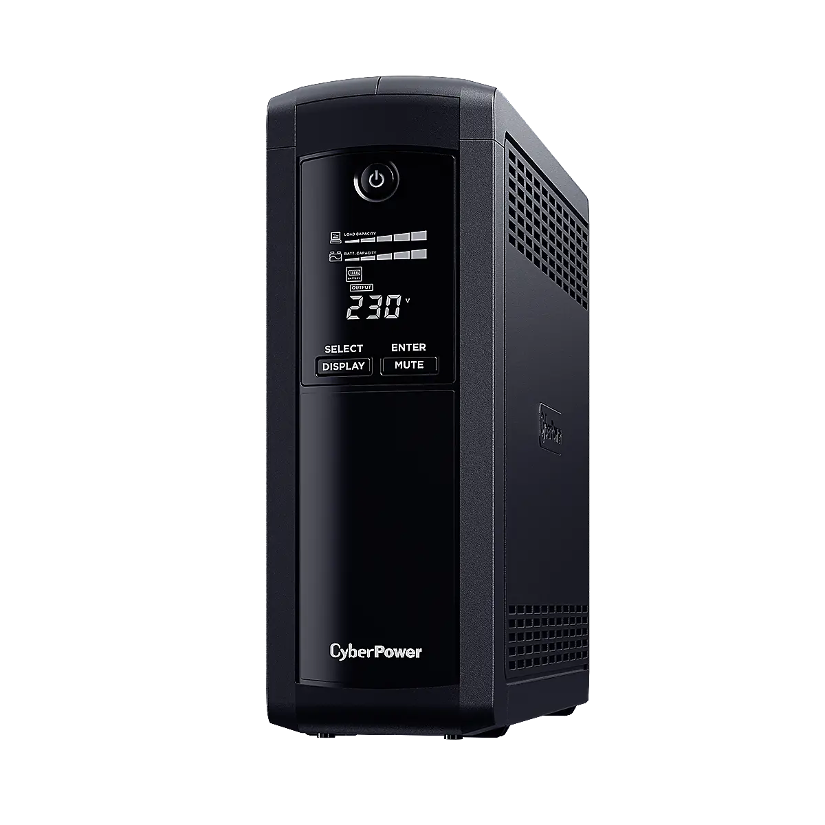 UPS εξοικονόμησης ενέργειας με AVR και οθόνη LCD, 1600VA/960W, 8x IEC C13, Χρόνος λειτουργίας στα 480W ( min ):11, Προστασία από υπερτάσεις και