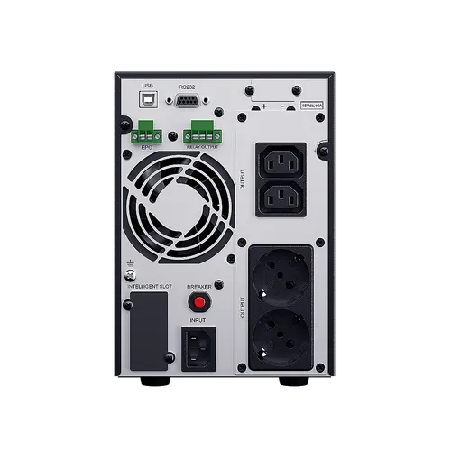 Online tower UPS 1500VA/1350W, синусоидален изход, енергоспестяващ, 2х C13/2x Schuko, Output 200~240V Programmable; OLS1500EA - image 1