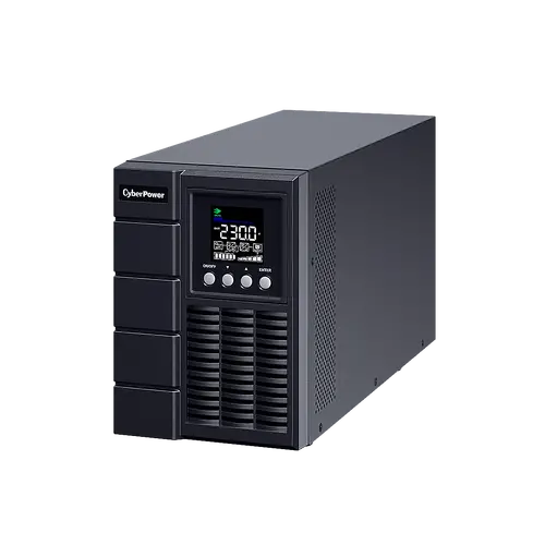 Online tower UPS 1500VA/1350W, синусоидален изход, енергоспестяващ, 2х C13/2x Schuko, Output 200~240V Programmable; OLS1500EA