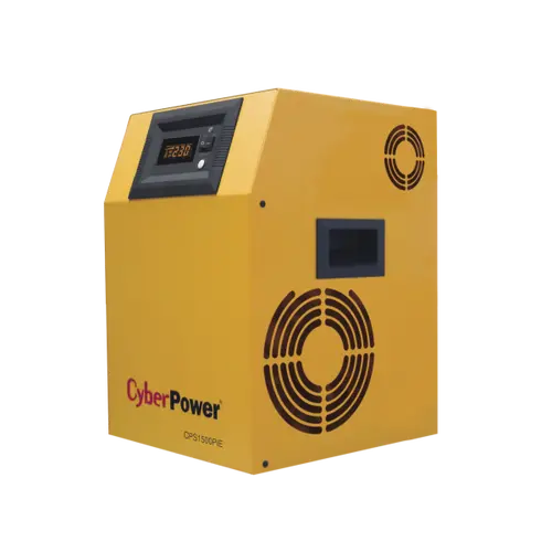Inverter 1500VA/1050W, 140-300 Vac, 24 Vdc, 2x Schuko, AVR, ημιτονοειδής έξοδος; λειτουργεί με εξωτερικές μπαταρίες; CPS1500PIE - 1
