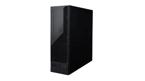 Case S.F.F. slim mATX 1x3.5"/2.5", 1x2.5", slim OOD bay, 2xUSB3.0, 2xUSB2.0, HD Audio, Flex ATX 265W, 305x95x276 mm (8l), black, screwless