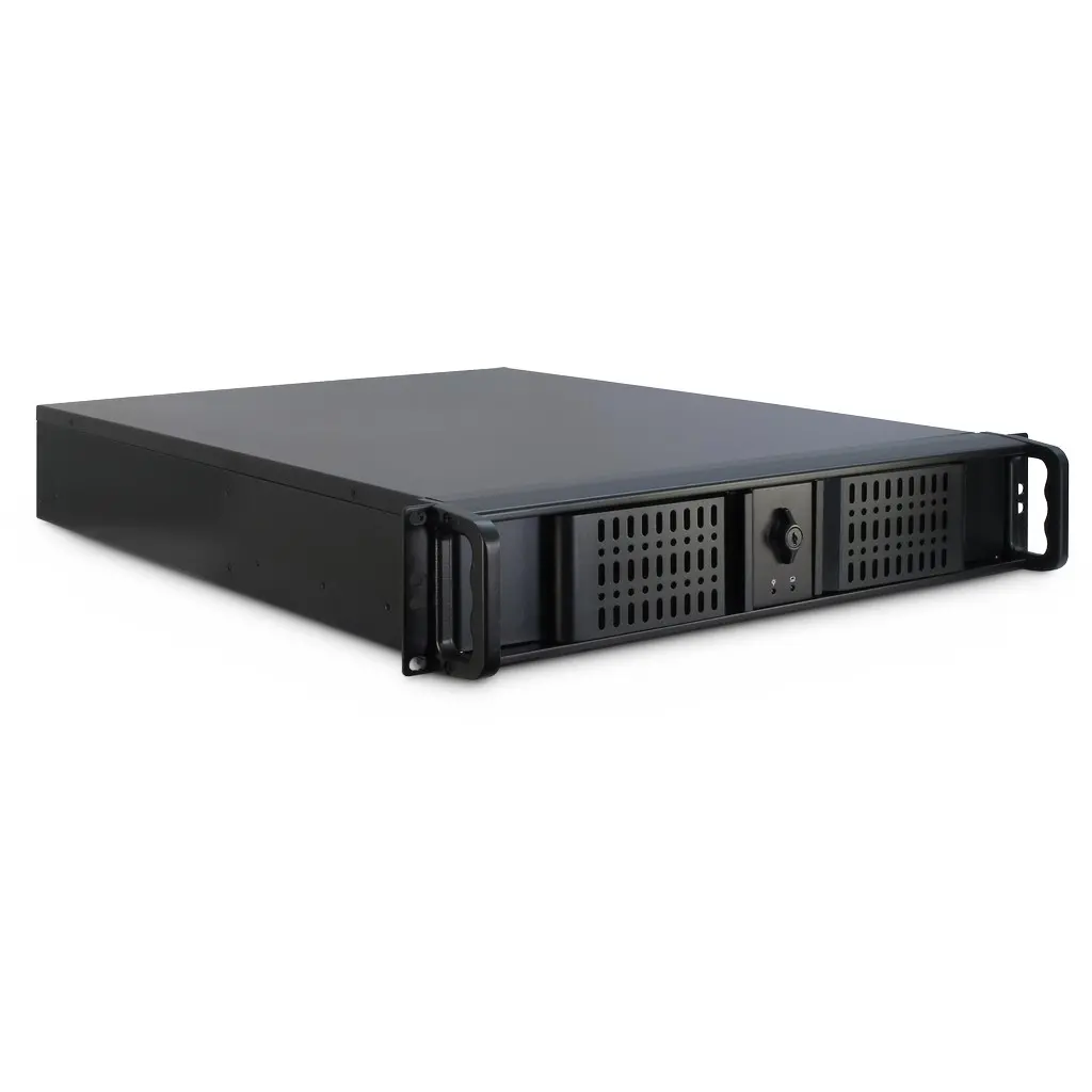 până la placă de bază ATX, 1x 5.25" sau 1x 3.5" externă, 6x 2.5" sau 5x3.5" sloturi interne, 2x USB 2.0 frontale, 3x80mm ventilatoare interne